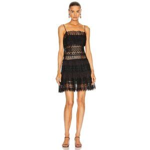 CHARO RUIZ IBIZA Joya Dress in Black XSmall New Womens Mini Aline Fit and Flare